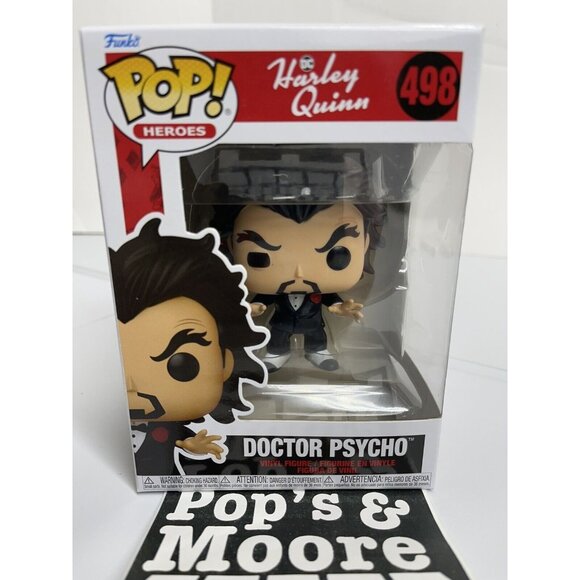 Funko Pop! DC Harley Quinn: Doctor Psycho 498 Vinyl Figure Brand New - Picture 2 of 7